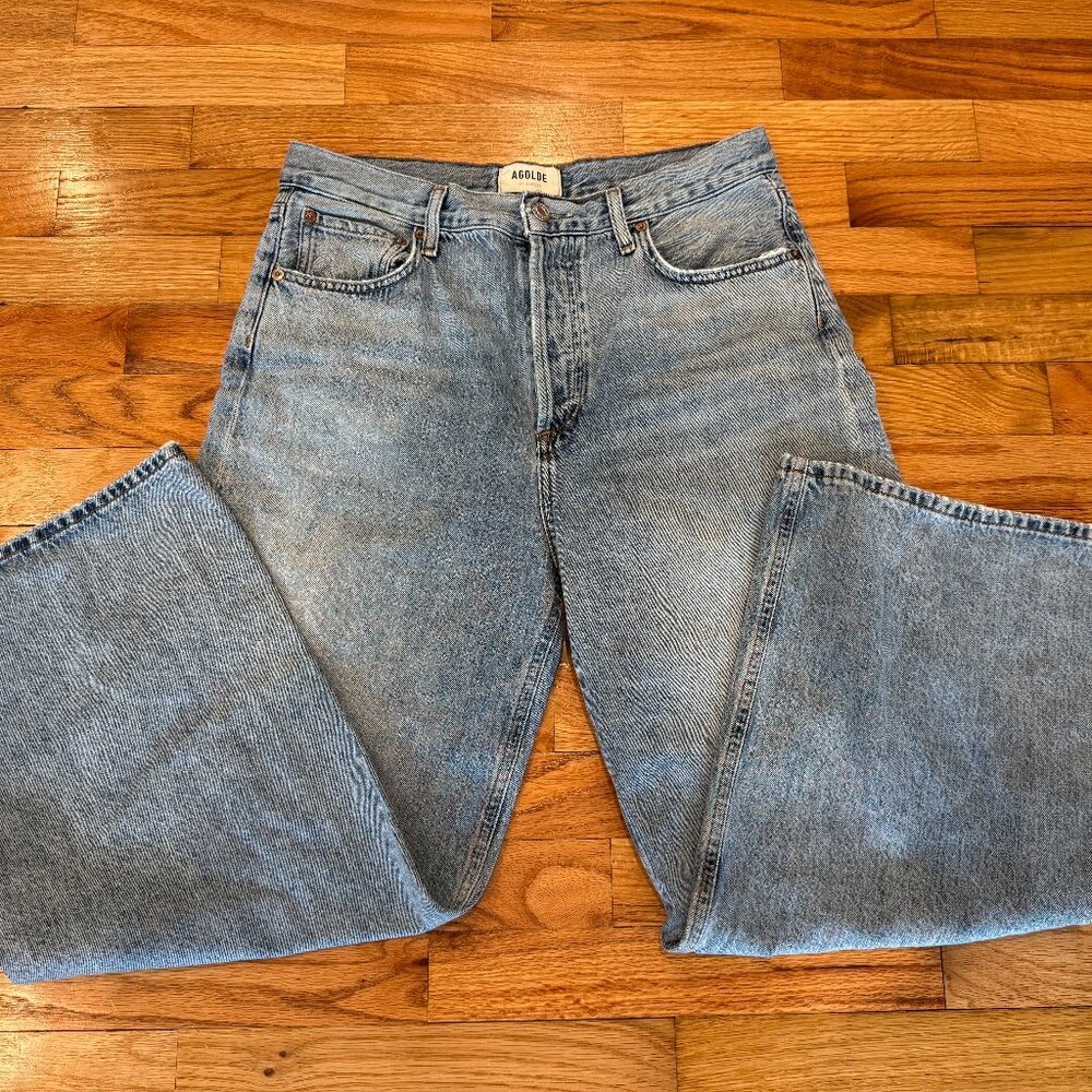 Ren High Rise, Wide Leg Jeans | AGOLDE | Sz 29